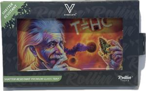 מגש זכוכית וי סינדיקייט גדול איינשטיין