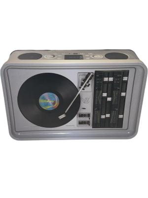 קופסא מכסה מגש וי סינדיקייט גדולה פטיפון