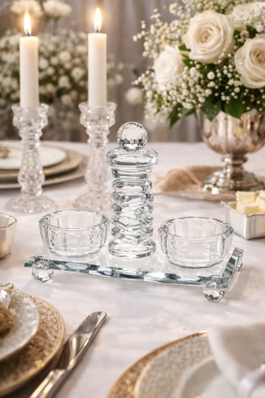 מלחיה- מדרגות קריסטל שקוף