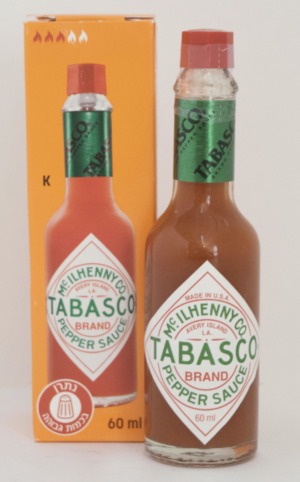 טבסקו אדום 60 מ"ל- 12 יחידות (רבנות)