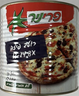 רוטב פיצה פריניר 12/14- 6 פחיות (העדה החרדית)