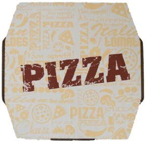 קרטון "פיצה" 45- 50 יחידות