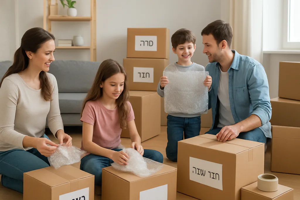 כמה עולה חבילת מעבר דירה 2 חדרים