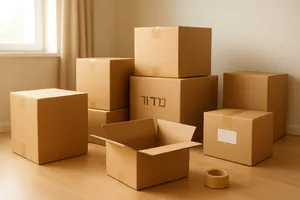 מארז מעבר דירה 2 חדרים: השוואת אפשרויות ומה מתאים למי