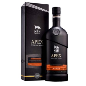 ויסקי מילק אנד האני אייפקס שחור חבית יין כתום M&H Apex Single Cask Orange Wine מ"ל 700
