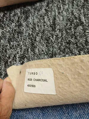 שטיח מקיר לקיר TURBO 9629 CHARCOAL