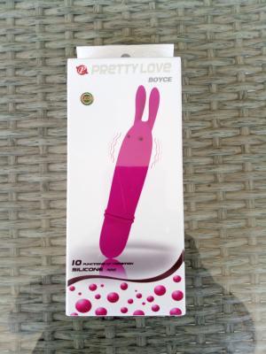 ויברטור רוטט עם מחושים לדגדגן