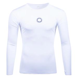 Elite Long Sleeve Compression Shirt White