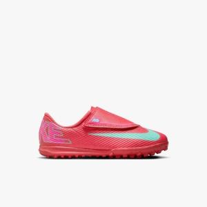 נעלי קט רגל Jr. Mercurial Vapor 16 Club ילדים - אדום / תכלת Nike