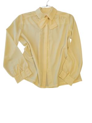 חולצת וינטג’ בגוון שמנת צהוב בהיר Country Sophisticates.