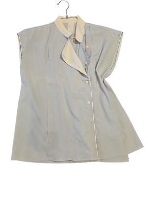 חולצת כותנה אלכסונית וינטג'