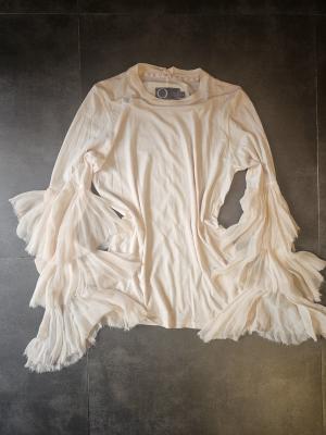 חולצת כותנה שרוולי טול Q HOUSE OF BASICS