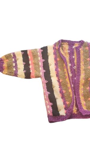 קרדיגן וינטג’ בעבודת יד