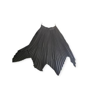 Proenza Schouler – חצאית פליסה שחורה א-סימטרית