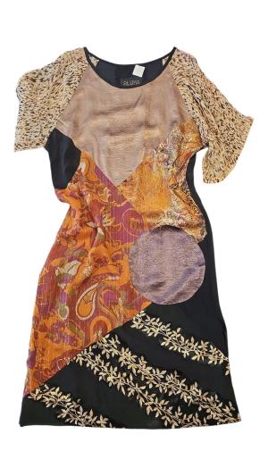 שמלת Patchwork בעבודת יד – ALUMA