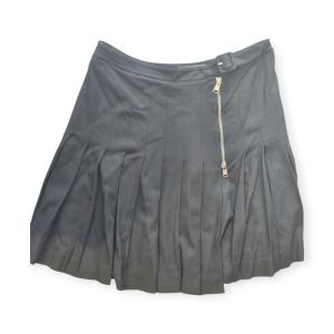 חצאית פליסה שחורה Alexander McQueen