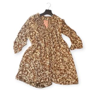 Diane von Furstenberg – שמלה פרחונית חומה