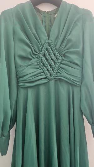 שמלת וינוג' ירוקה