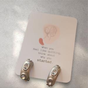 עגילי קליפס וינטג’ כסופים