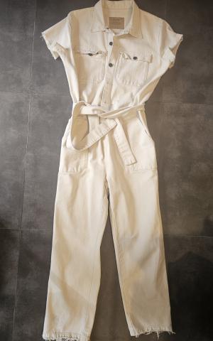 אוברול אוף וויט American Vintage