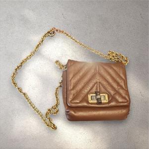 תיק קטן עור LANVIN נדיר