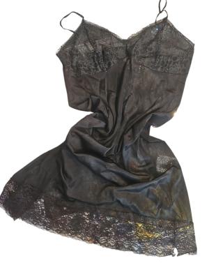 כותונת וינטג' שחורה