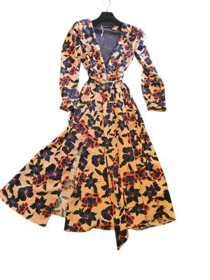 שמלת חלוק פרחונית