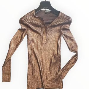 חולצת TOM FORD ריבד מטאלית יוקרתית