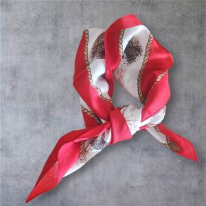 מטפחת וינטג'  הדפס ציפורים