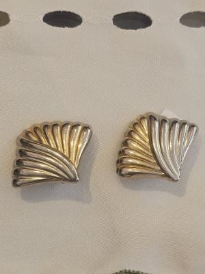 עגילי קליפס וינטג'