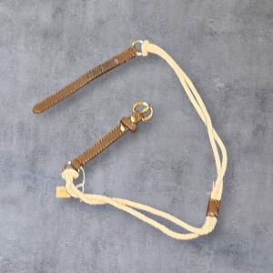 חגורת חבל ועור מיוחדת