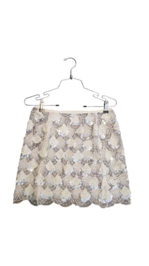 חצאית מיני שקפקפה נוצצת מטורפת