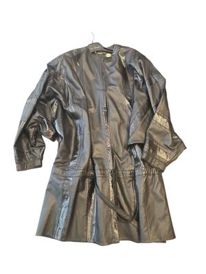 מעיל עור וינטג' נדיר – Gibor (מערב גרמניה)