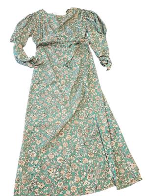 שמלת וינטג’ פרחונית ארוכה