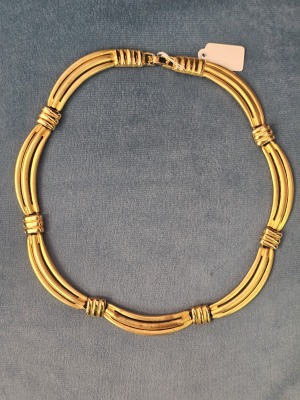 Vintage Gold Collar Necklace
