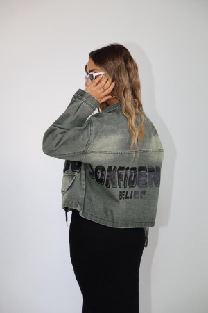 ג׳קט ג׳ינס צבאי