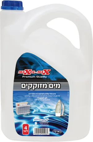 מים מזוקקים 4ליטר