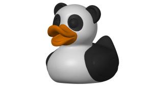 ברווז פנדה (Panda Duck )