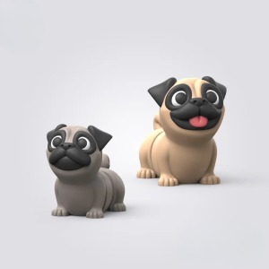 כלב פאג (pug dog)