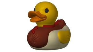 ברווז נקניקייה (Hot Dog Duck )