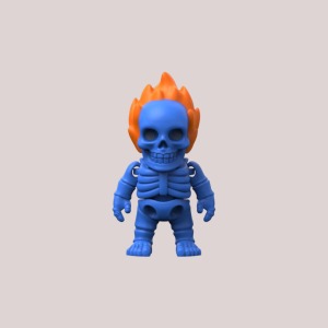 שלד כחול (Blue skeleton)