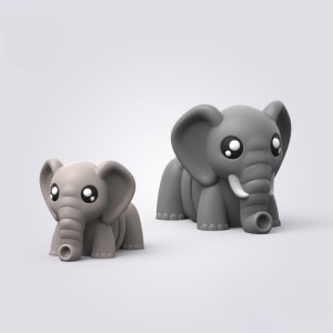 פיל (Gray elephant)