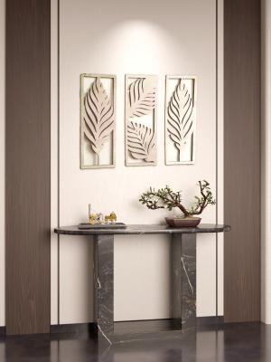 "עלים טרופיים" – אמנות קיר ממוסגרת בחיתוך לייזר הסט שיכניס רוגע, טבע ואלגנטיות בוהו-שיק לכל חלל!