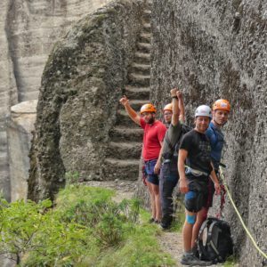 ויה פראטה במטאורה Via Ferrata