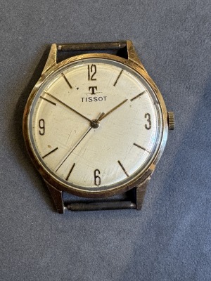 TISSOT - Manual,35mm,50th,gold 14k