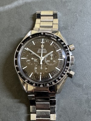 OMEGA - Speedmaster premoon manual, rare brown dial & 1039 bracelet, 40mm, 1967