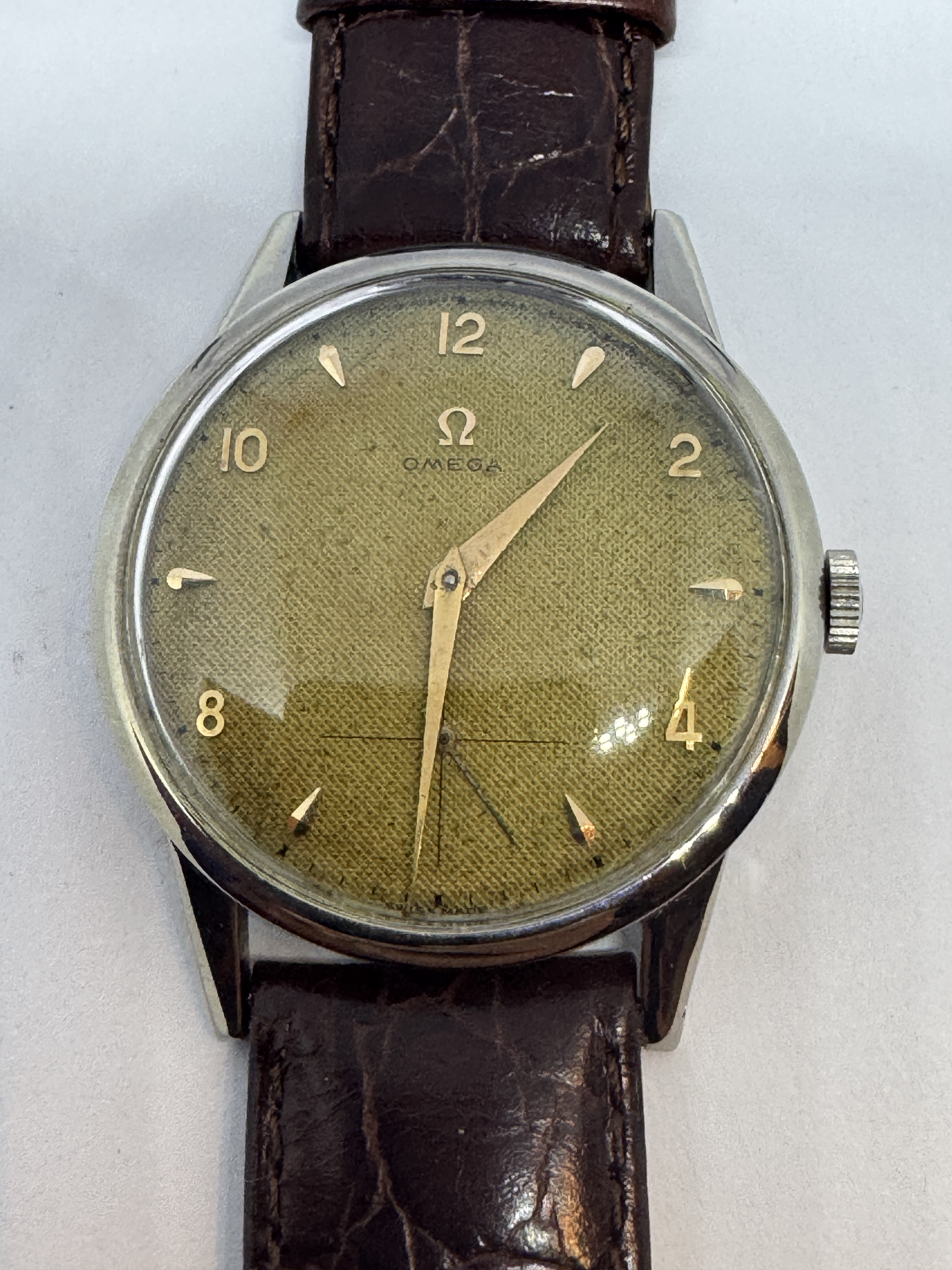 OMEGA - Manual,rare honeycomb dail,jumbo