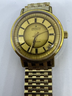 ZENITH - Victorious,automatic gold plated,60th,36mm