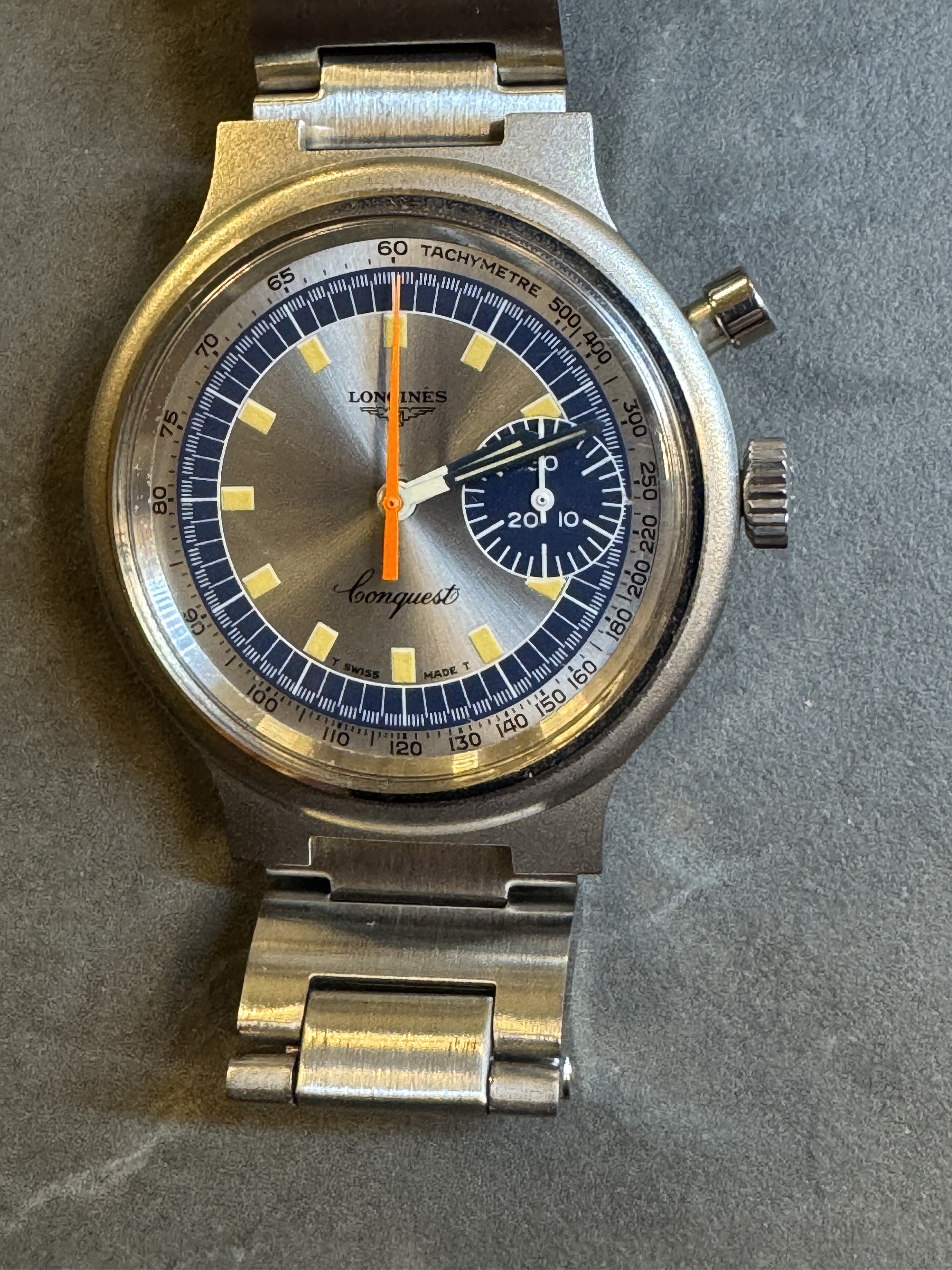 LONGINES - Conquest olimpic games munich 1972,ref 8612-1,chronograph ,36mm
