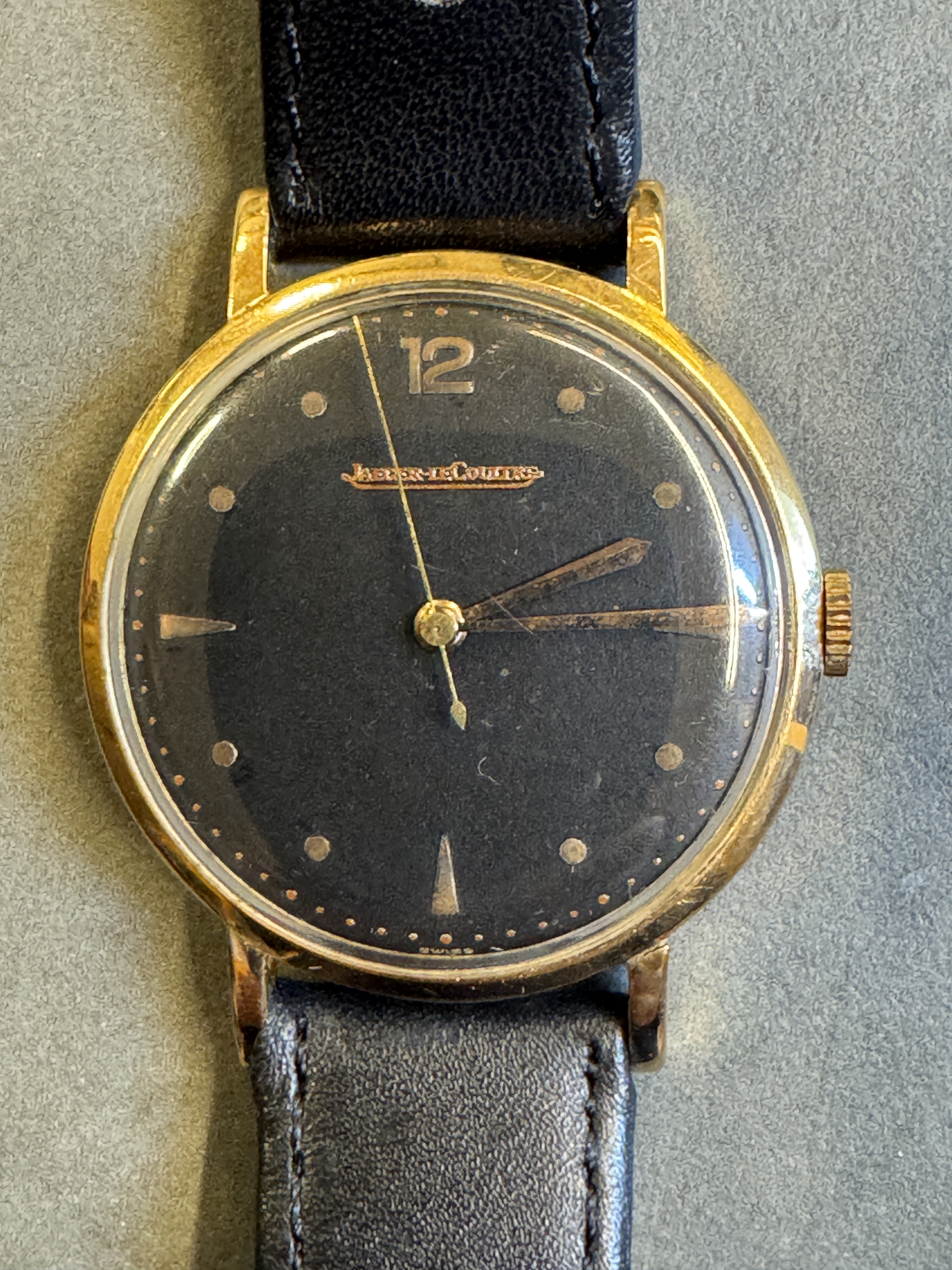 JAEGER LECOULTRE - Manual, 40th,34mm,gold 14k